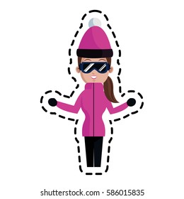 winter clothing icon image 