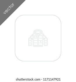 winter coat icon