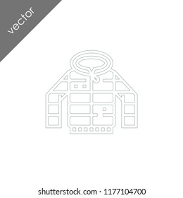 winter coat icon