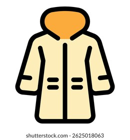 Winter coat providing insulation and protection against cold temperatures, ensuring warmth and comfort during winter season