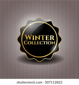 Winter Collection black shiny emblem