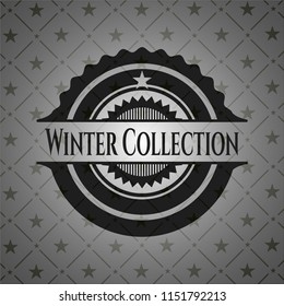 Winter Collection dark icon or emblem