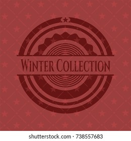 Winter Collection red emblem