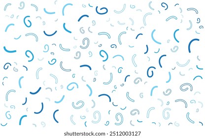 Winter Colourful memphis pattern Abstract background