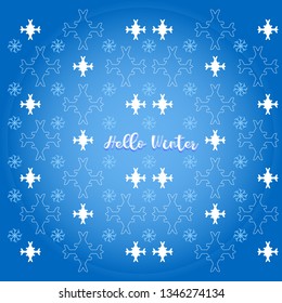 Winter Conceptual Design Illustration Vector