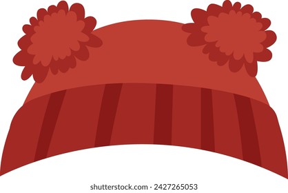 Winter Baumwolle Hut Vektor-Illustration
