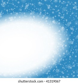 Winter decoration background