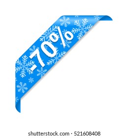 Winter discount 70%