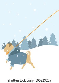 Winter Dog Walk