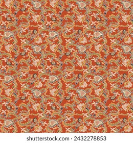 Winter Doodle Daisy Seamless Border Pattern. Hand Drawn Scribble Flower Repeat . Dot Blossom Background. Organic Vintage Summer Textile Edge, Packaging Banner Ribbon Trim. Cute Washi Tape