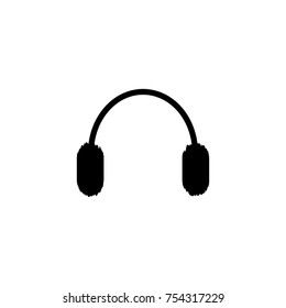 Winter earmuffs icon. Winter element. Premium quality graphic design. Signs, outline symbols collection, simple thin line icon for websites, web design, mobile app, info graphics on white background