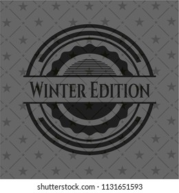 Winter Edition dark badge