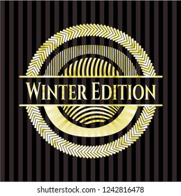 Winter Edition gold emblem