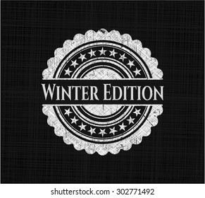 Winterausgabe auf der Tafel