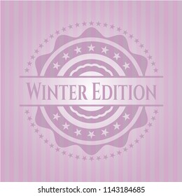 Winter Edition pink emblem