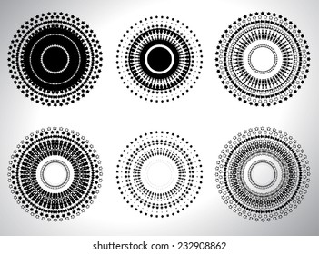 Winter Elements for your Design. Snowflakes . 
