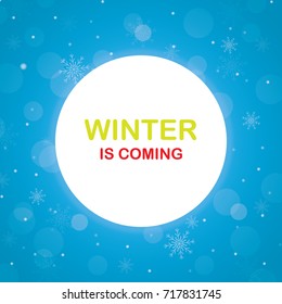 winter event sale background