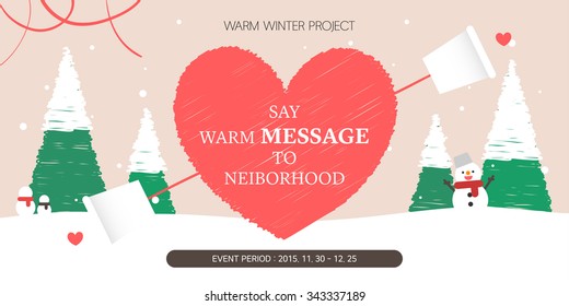 Winter Event template