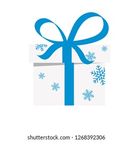 winter fashion giftbox,creative design.vector illustration