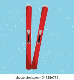 Winter fashion wear and accesories graphic design, vector illustration