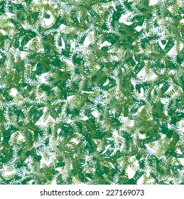 winter fir branches abstract background