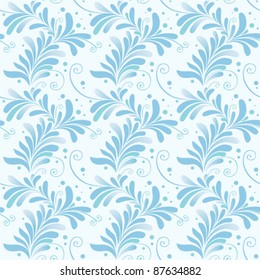 Winter floral texture