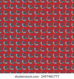 Winter Flowers For Christmas Seamless Vector Pattern Design