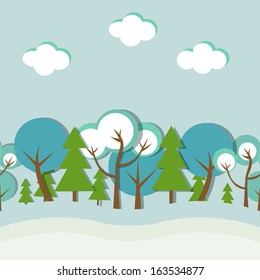 winter forest