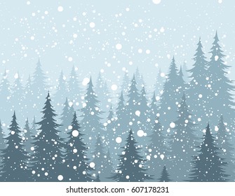 178,280 Winter Forest Background Stock Vectors, Images & Vector Art ...