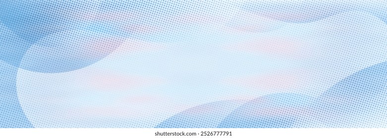 Winter frame, wavy shapes, abstract background, vector design, banner