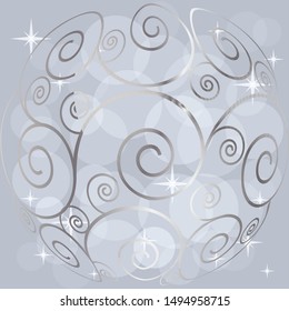 winter frosty pattern. vector illustration.