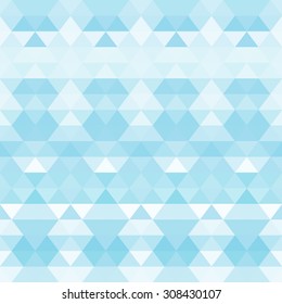 Winter Geometric Background. Abstract vector background illustration, can be used in textiles, website design, wallpaper, template, fills, surface textures.
