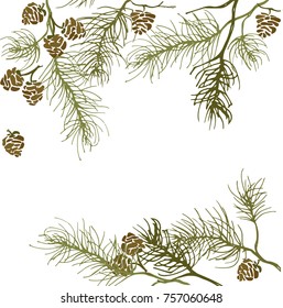 Winter gifts of nature that create a New Year mood