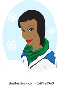 Winter girl