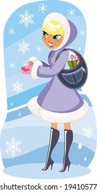 Winter girl