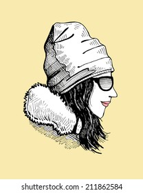 Winter girl