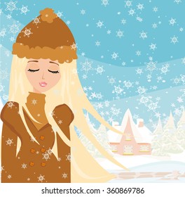 winter girl