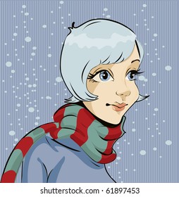 Winter girl