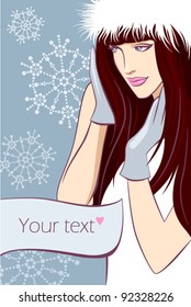 Winter girl
