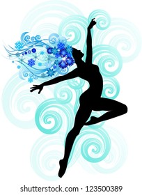 Winter girl model
