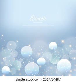 Winter glitter abstract vector background