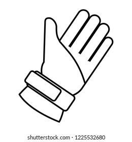 winter glove accessory icon