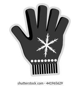 winter glove icon