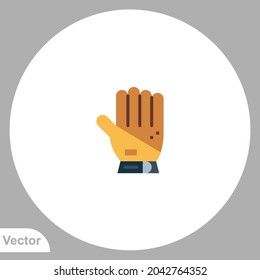 Winter gloves icon sign vector,Symbol, logo illustration for web and mobile