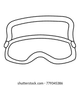 Winter googles equipment