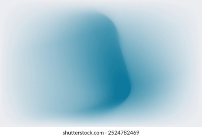 Winter Gradient Design in Blue and White Colors. Abstract Fluid Texture for Advertising, Web, Social Media, Posters, Banners, Covers. Background Pattern Flow in Vector Illustration.