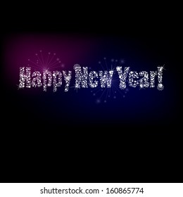 Winter greeting card