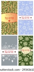 Winter greeting templates