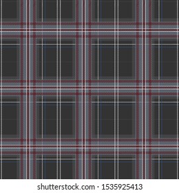 Winter grey Tartan/Plaid seamless pattern in vector design for fashion,fabric,wallpaper, web and all prints 