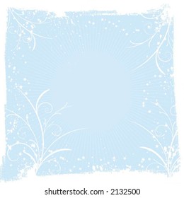 Winter grunge - vector